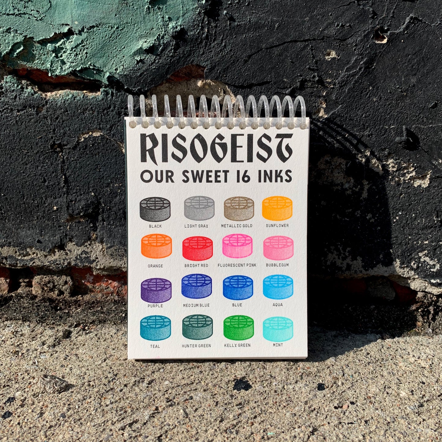 Riso Geist Spectrum Spiritus Swatchbook